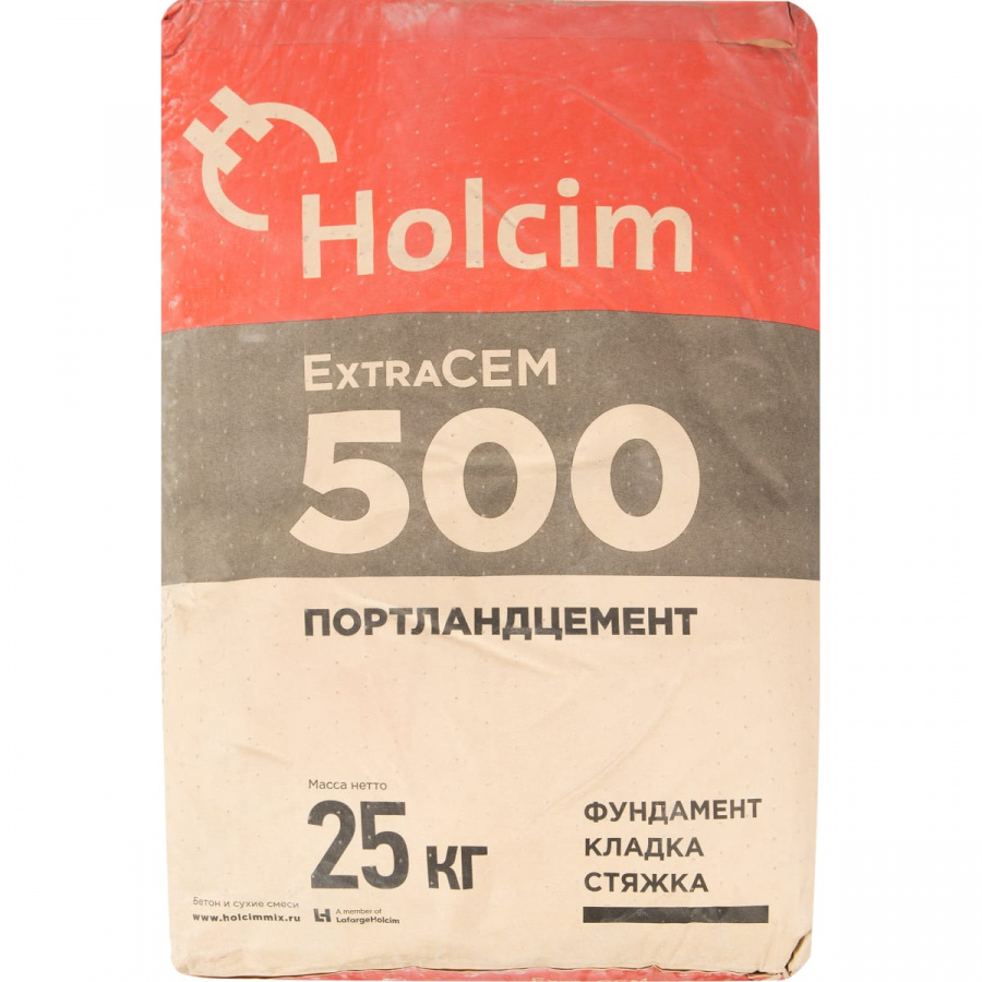 Цемент Holcim (заводская фасовка) М500 25 кг