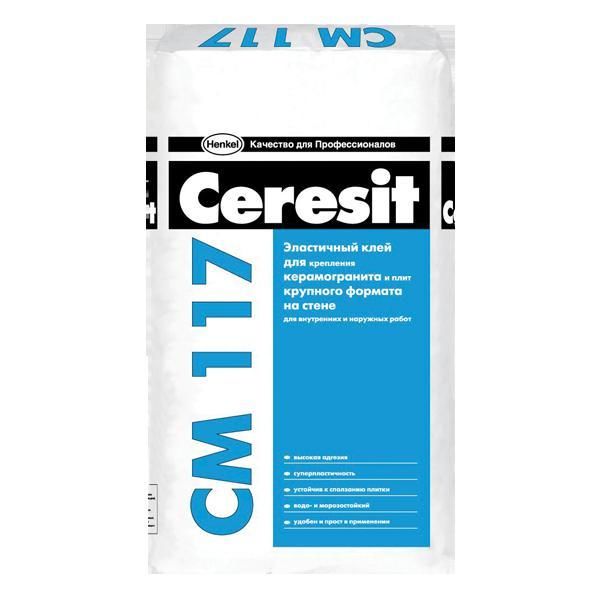 Клей плиточный Церезит CM-117 